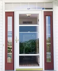 Custom Screen and Storm Doors with Designer Colors